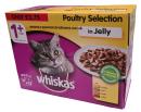 Whiskas Pouches Poultry Selection in Jelly 12 x 100g